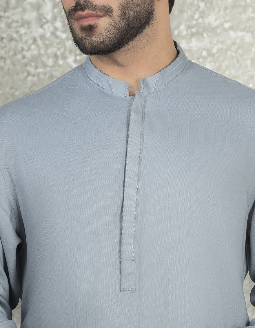 SKY GREY KAMEEZ SHALWAR | JJKS-S-US-36828/S21/JJ7051-CL - Image 3