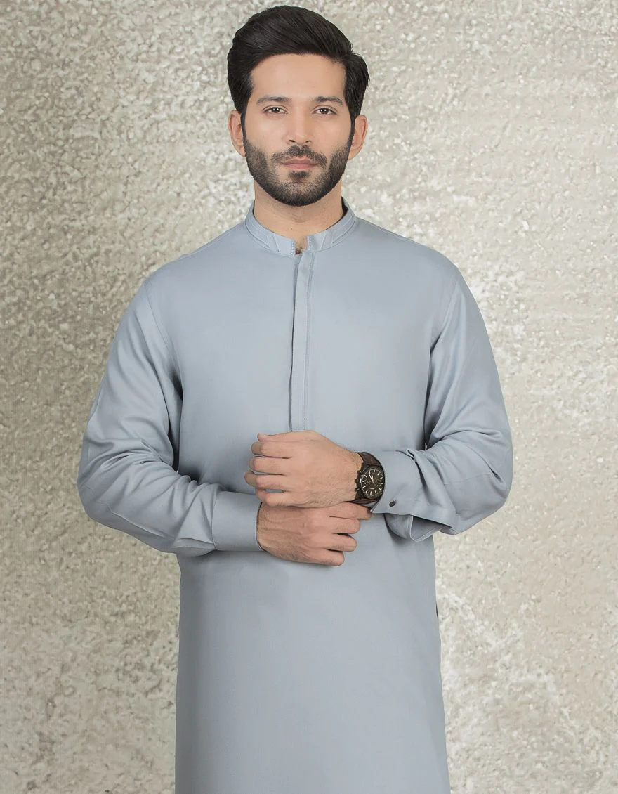 SKY GREY KAMEEZ SHALWAR | JJKS-S-US-36828/S21/JJ7051-CL - Image 4