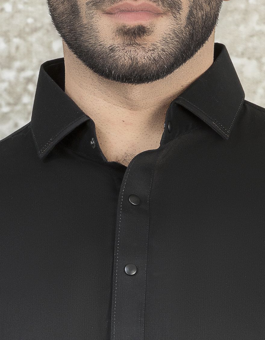 BLACK KAMEEZ SHALWAR | JJKS-S-US-36858/S22/JJ7545-EX - Image 2