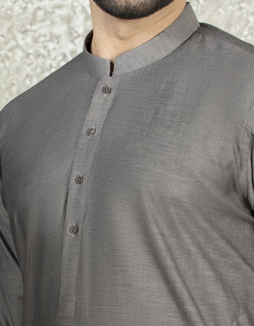 GREY KAMEEZ SHALWAR | JJKS-S-US-36874/S22/JJ8146-PL - Image 3