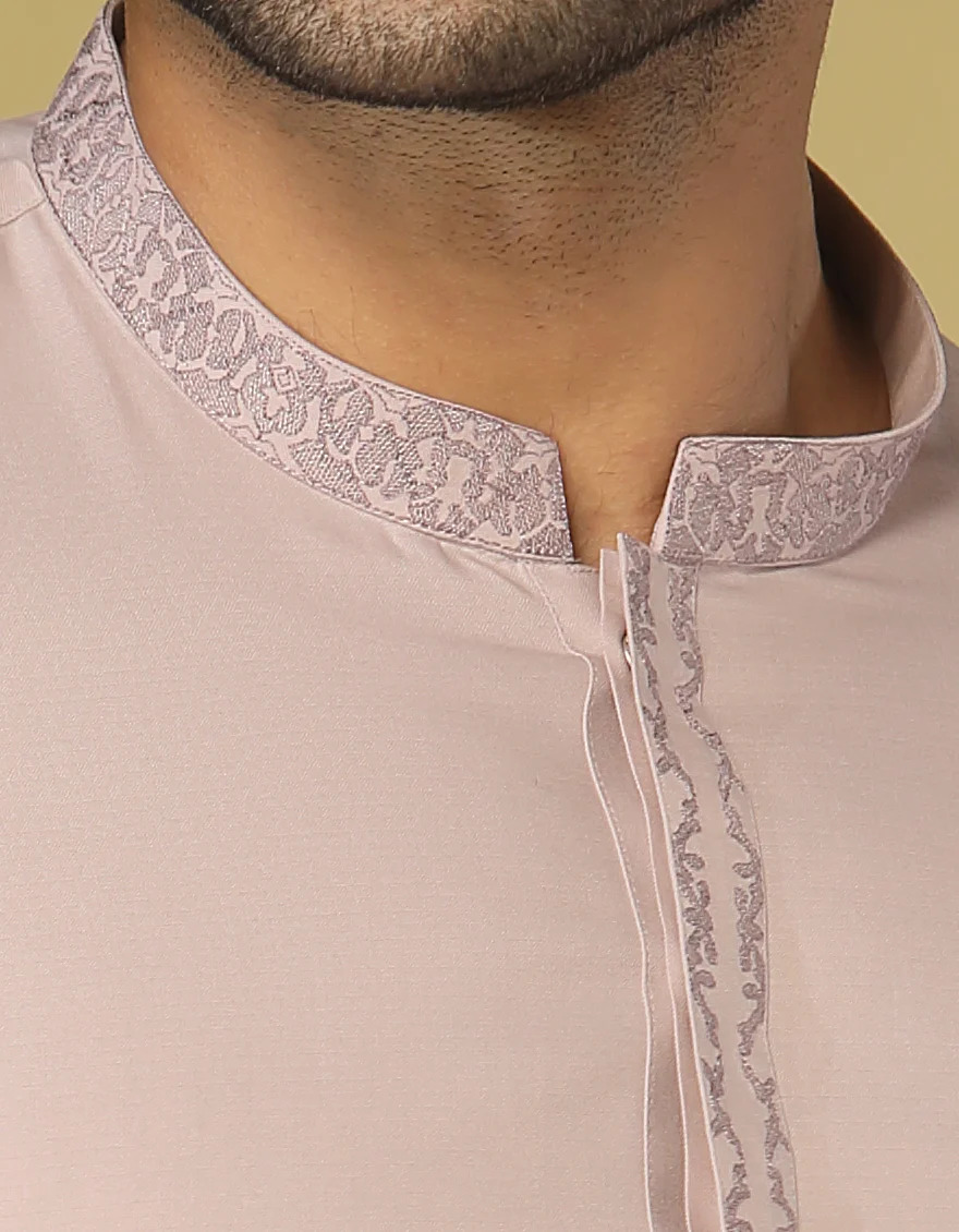 TEA PINK BLENDED KAMEEZ SHALWAR | JJKS-S-US-36930/S22/JJ8212-SF - Image 2