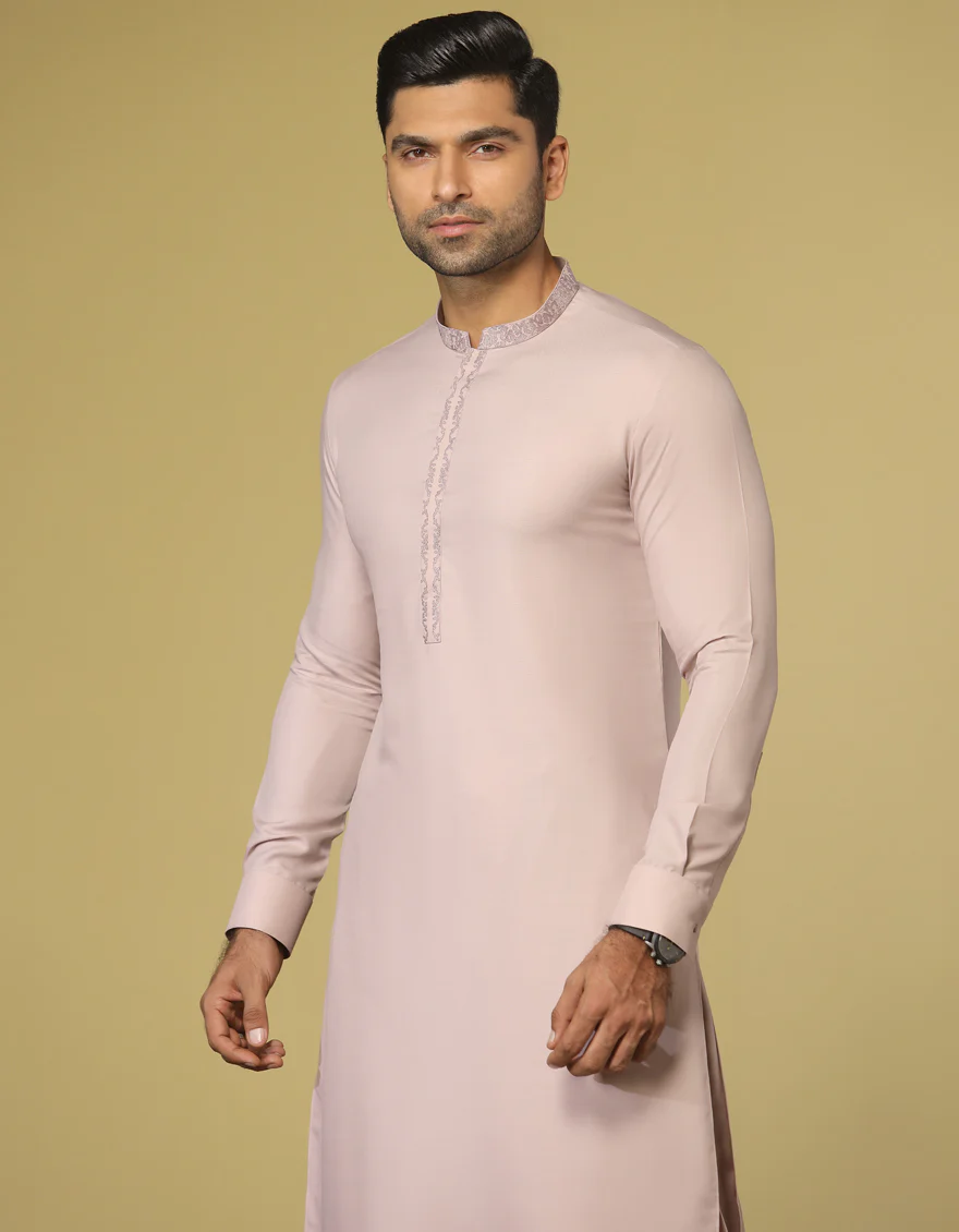 TEA PINK BLENDED KAMEEZ SHALWAR | JJKS-S-US-36930/S22/JJ8212-SF - Image 3