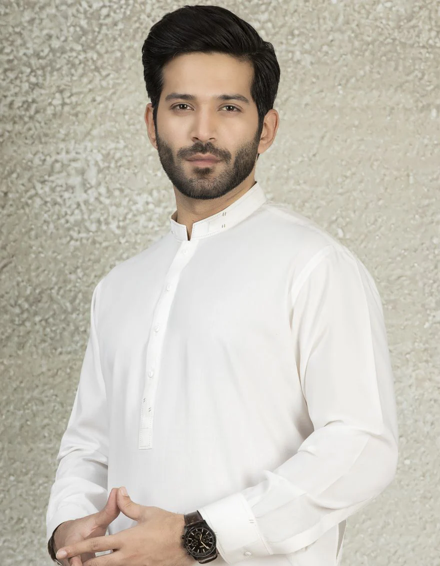 OPTICAL WHITE KAMEEZ SHALWAR | JJKS-S-US-37570/S22/JJ7325-EX - Image 2