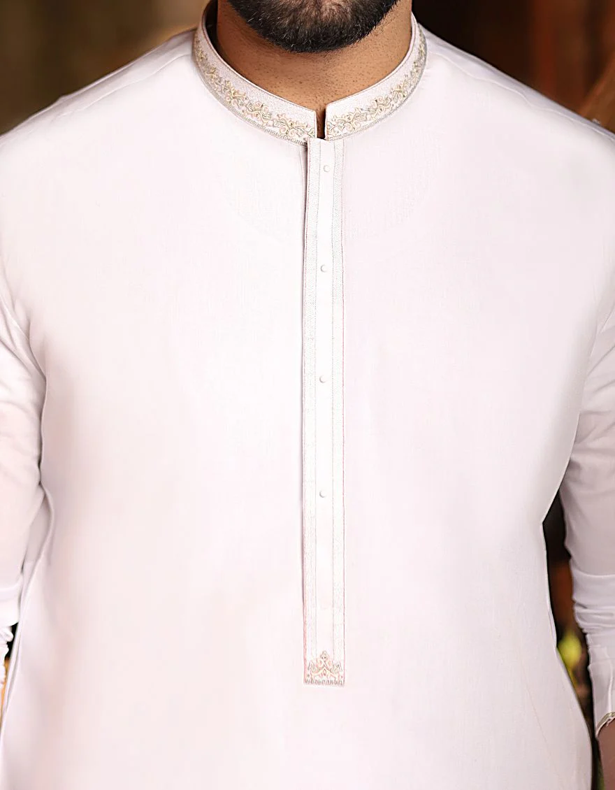 OPTICAL WHITE KAMEEZ SHALWAR | JJKS-S-US-39120/S21/JJ6733 - Image 3