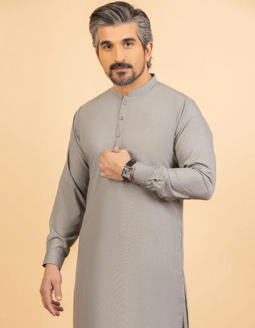CRYSTAL GREY KAMEEZ SHALWAR | JJKS-S-US-39186/S21/JJ7321-EX - Image 2