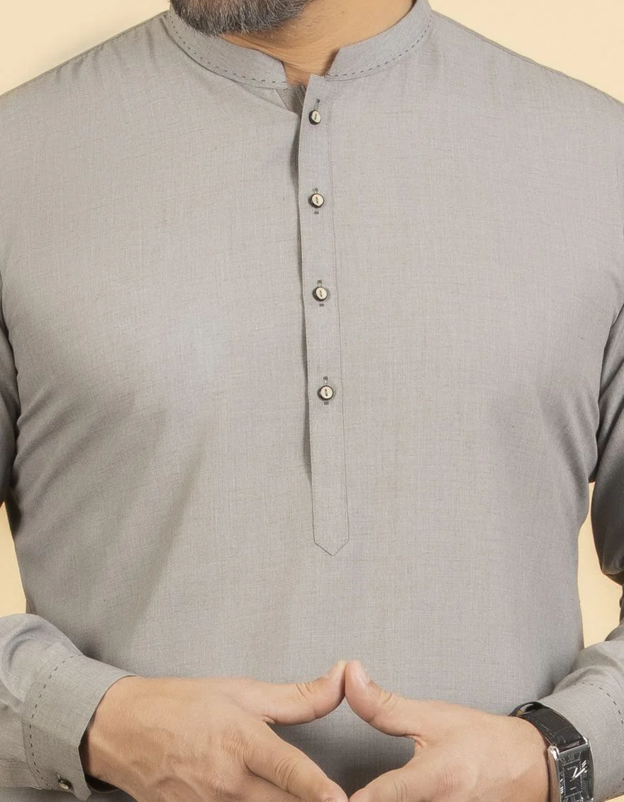 CRYSTAL GREY KAMEEZ SHALWAR | JJKS-S-US-39186/S21/JJ7321-EX - Image 3