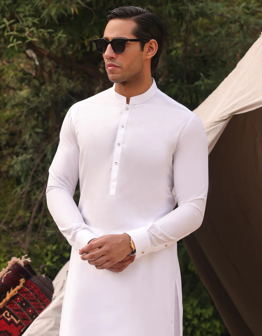 WHITE CVC KAMEEZ SHALWAR | JJKS-S-US-47055/S23/JJ8743-PN - Image 4