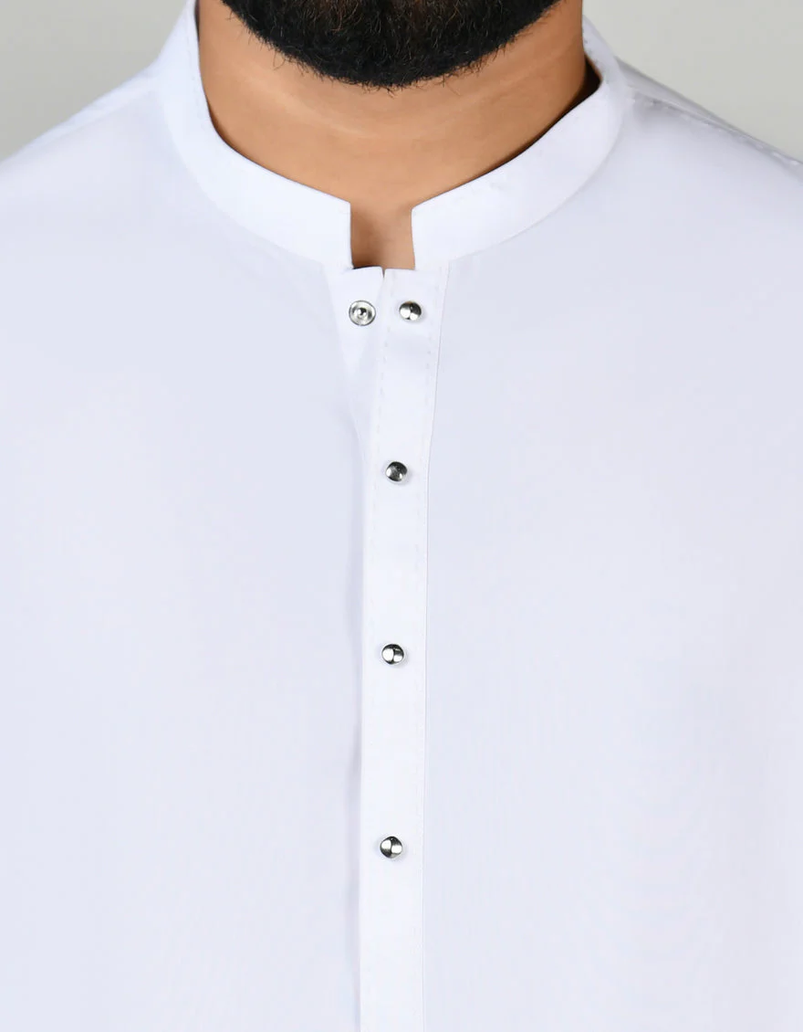 WHITE KAMEEZ SHALWAR | JJKS-US-24-32865 - Image 2