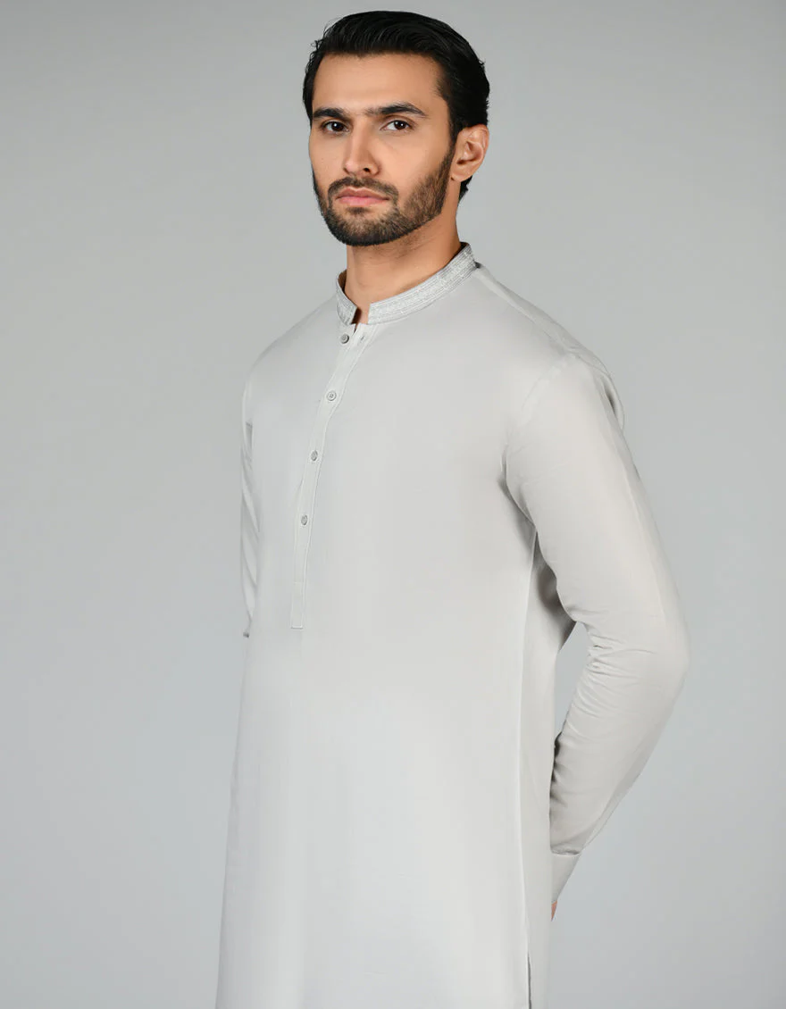 GREY KAMEEZ SHALWAR | JJKS-US-24-37816 - Image 3