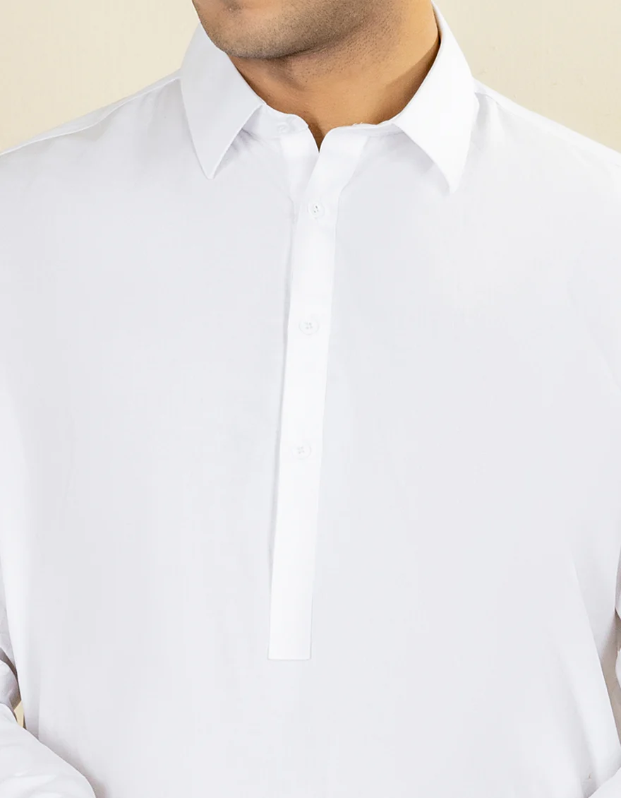 WHITE KAMEEZ SHALWAR | JJKS-US-24-40202-R3 - Image 2