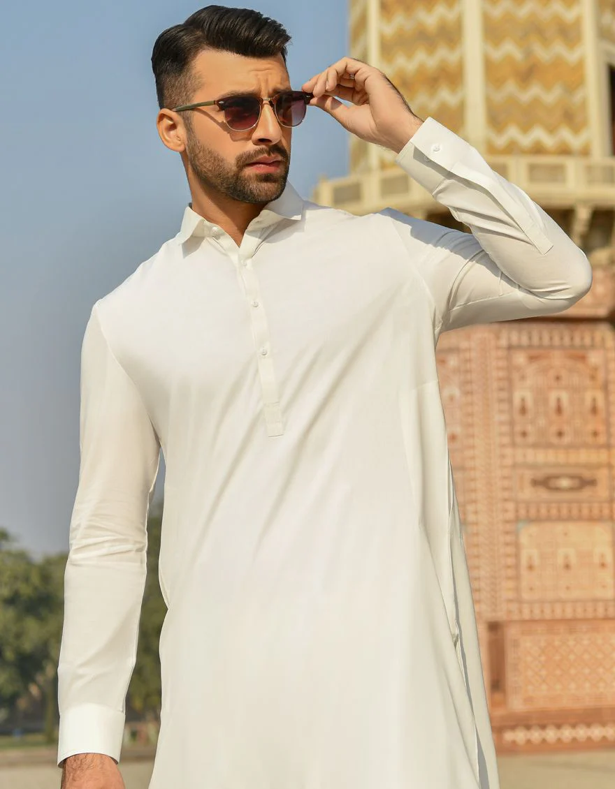 OFF WHITE KAMEEZ SHALWAR | JJKS-US-42321/S22/JJ8156-CL - Image 4