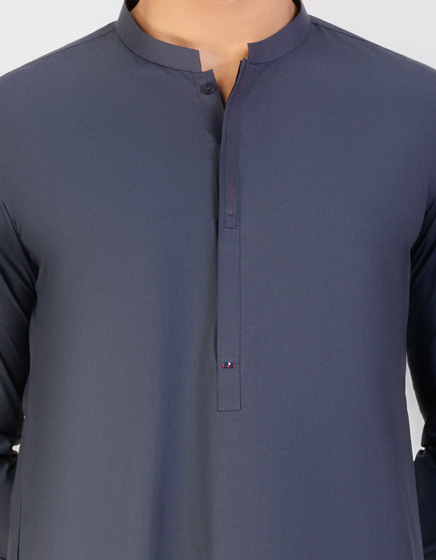 GREY BLENDED KAMEEZ SHALWAR | JJKS-US-43271/A23/JJ8835-CL - Image 2