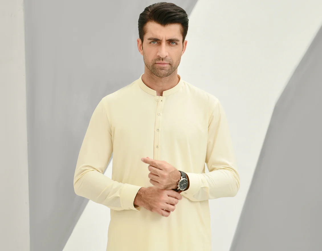 CREAM VISCOSE KAMEEZ SHALWAR | JJKS-US-45060/A22/JJ7196-CL - Image 5