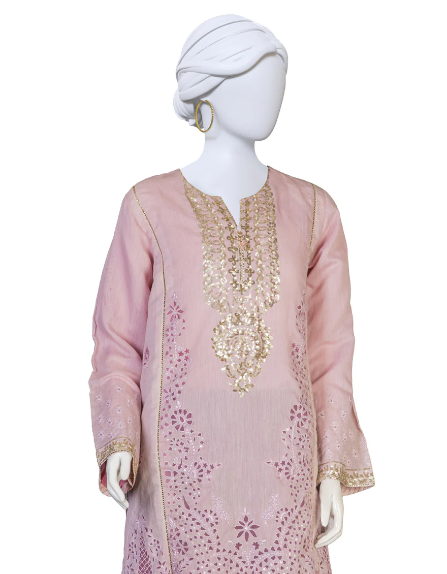 PINK PAPER COTTON KURTI | JJLK-S-JFS-25-201 FB - Image 2