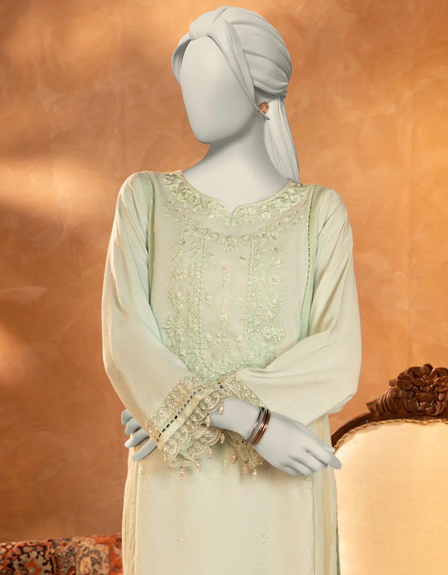BLUE ZARI KURTI | JJLK-S-JFS-25-210 FB/ELFESYA-10 - Image 4