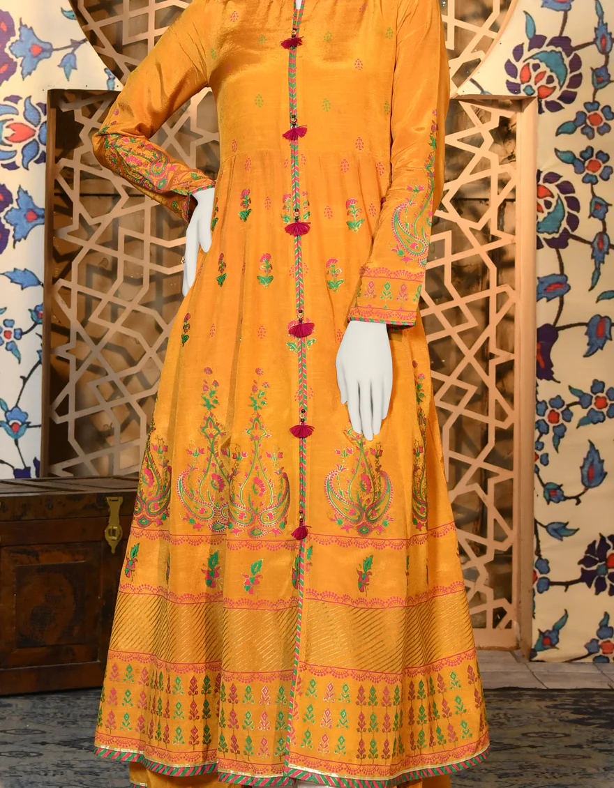 MUSTARD COTTON KURTI | JJLK-S-JPWK-US-22-648 FB/FF-064 - Image 3