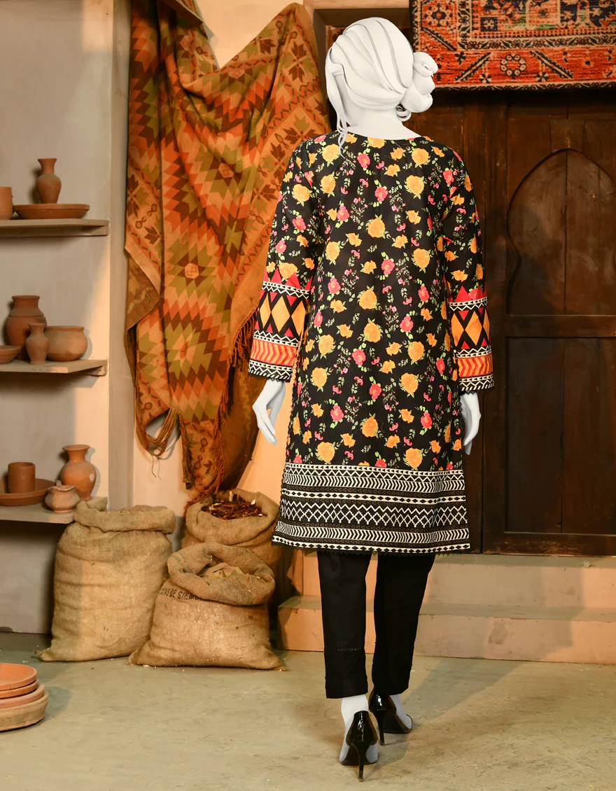 BLACK DOBBY NET KURTI | JJLK-S-JPWK-US-22-653 FB/FF-438 - Image 2