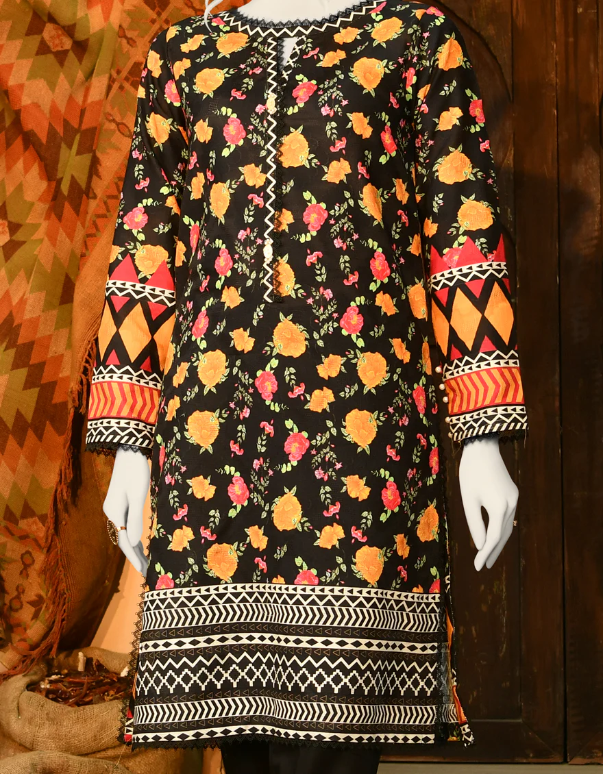 BLACK DOBBY NET KURTI | JJLK-S-JPWK-US-22-653 FB/FF-438 - Image 3