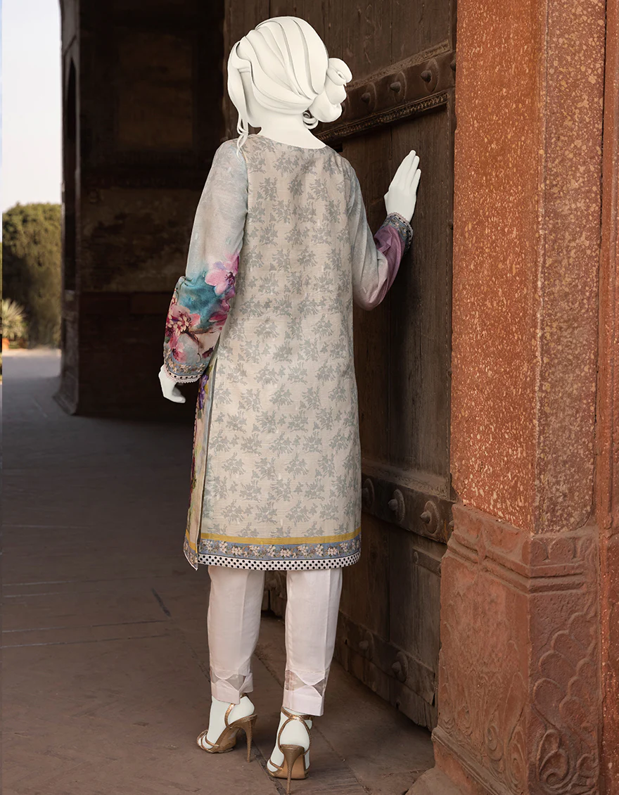 MULTICOLOR DOBBY NET KURTI | JJLK-S-JPWK-US-22-654 FB/FF-437 - Image 2