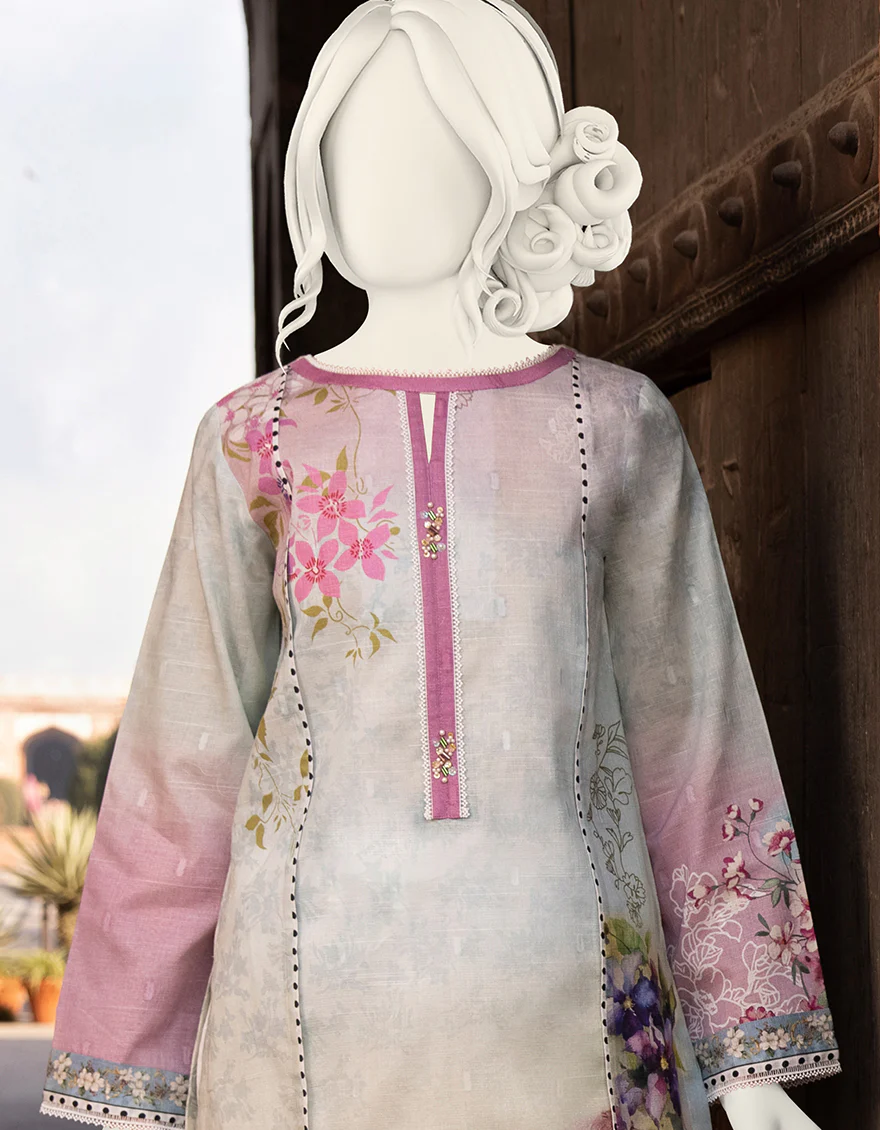 MULTICOLOR DOBBY NET KURTI | JJLK-S-JPWK-US-22-654 FB/FF-437 - Image 3