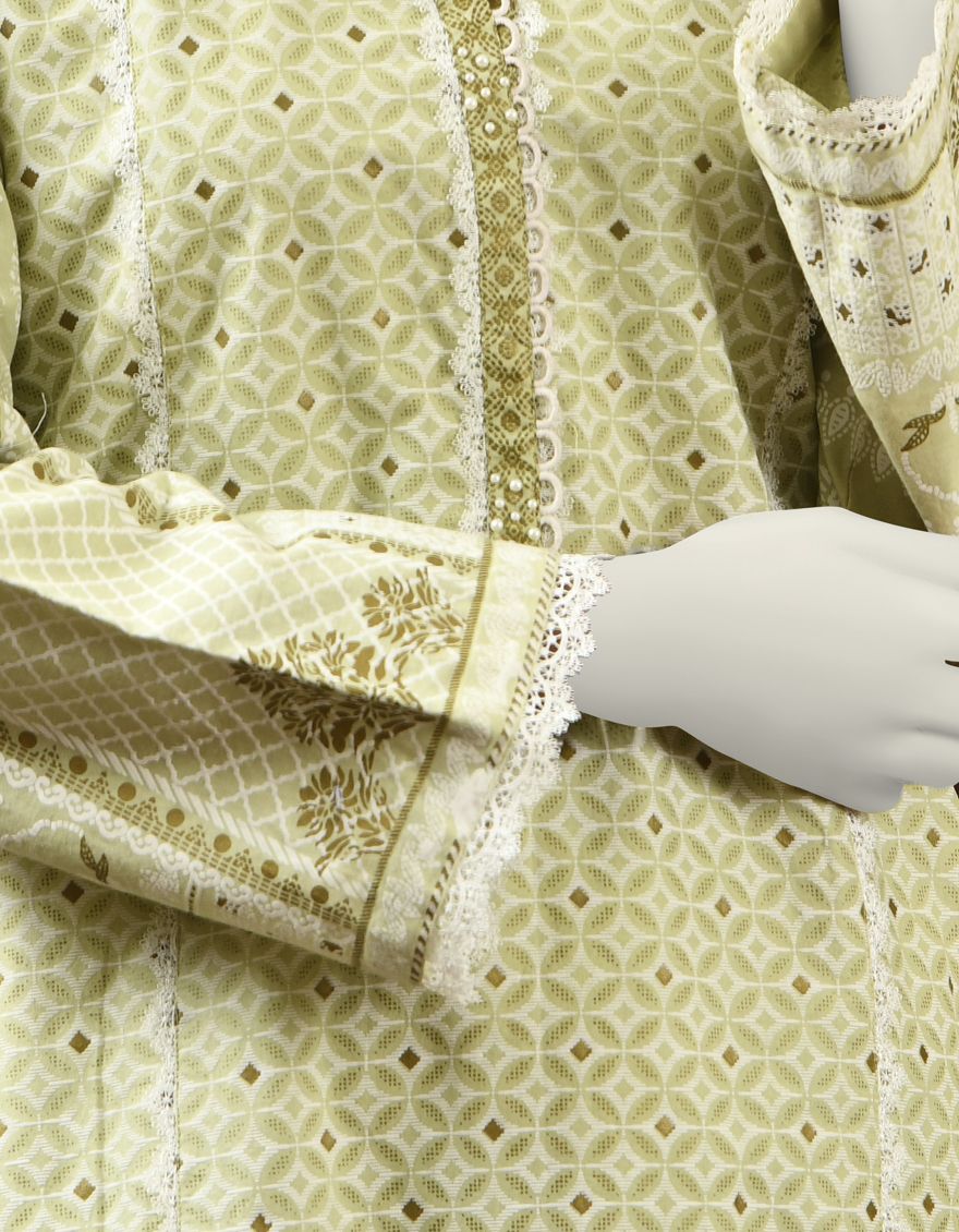 GREEN LAWN KURTI | JJLK-S-JPWK-US-22-660 FB/40*40/90*60 - Image 4