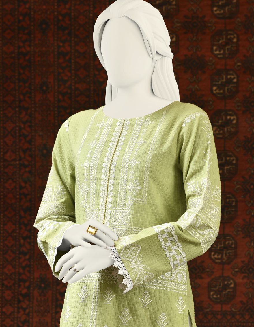 GREEN KURTI | JJLK-S-JPWK-US-22-666 FB/FFF-429 - Image 3