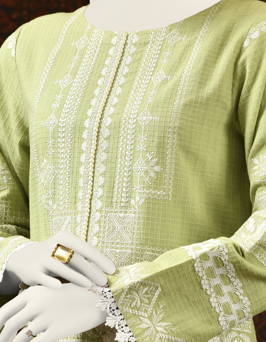 GREEN KURTI | JJLK-S-JPWK-US-22-666 FB/FFF-429 - Image 4