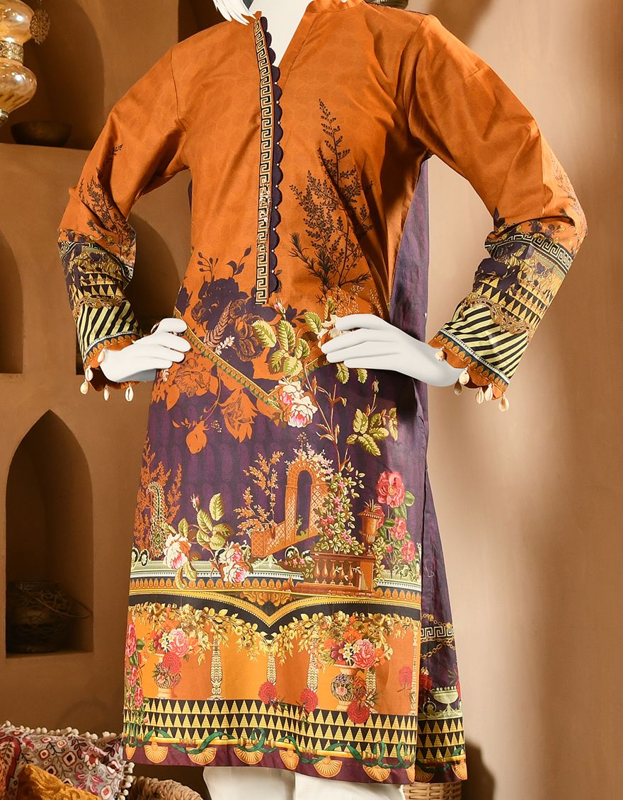CHROME CAMBRIC KURTI | JJLK-S-JPWK-US-22-685 FB/PURPLE - Image 3