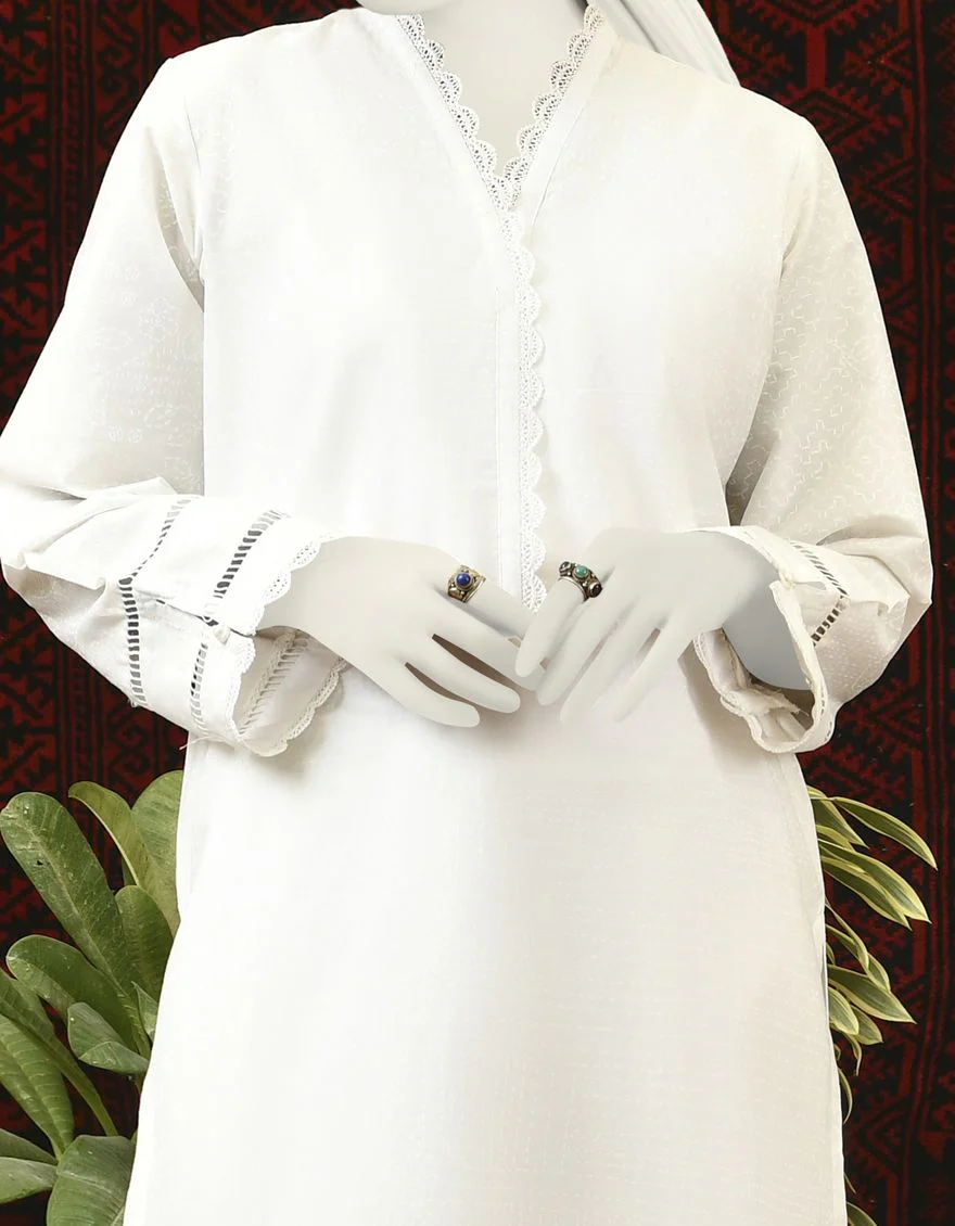 WHITE KURTI | JJLK-S-JPWK-US-22-688 FB/40*40/90*60 - Image 4