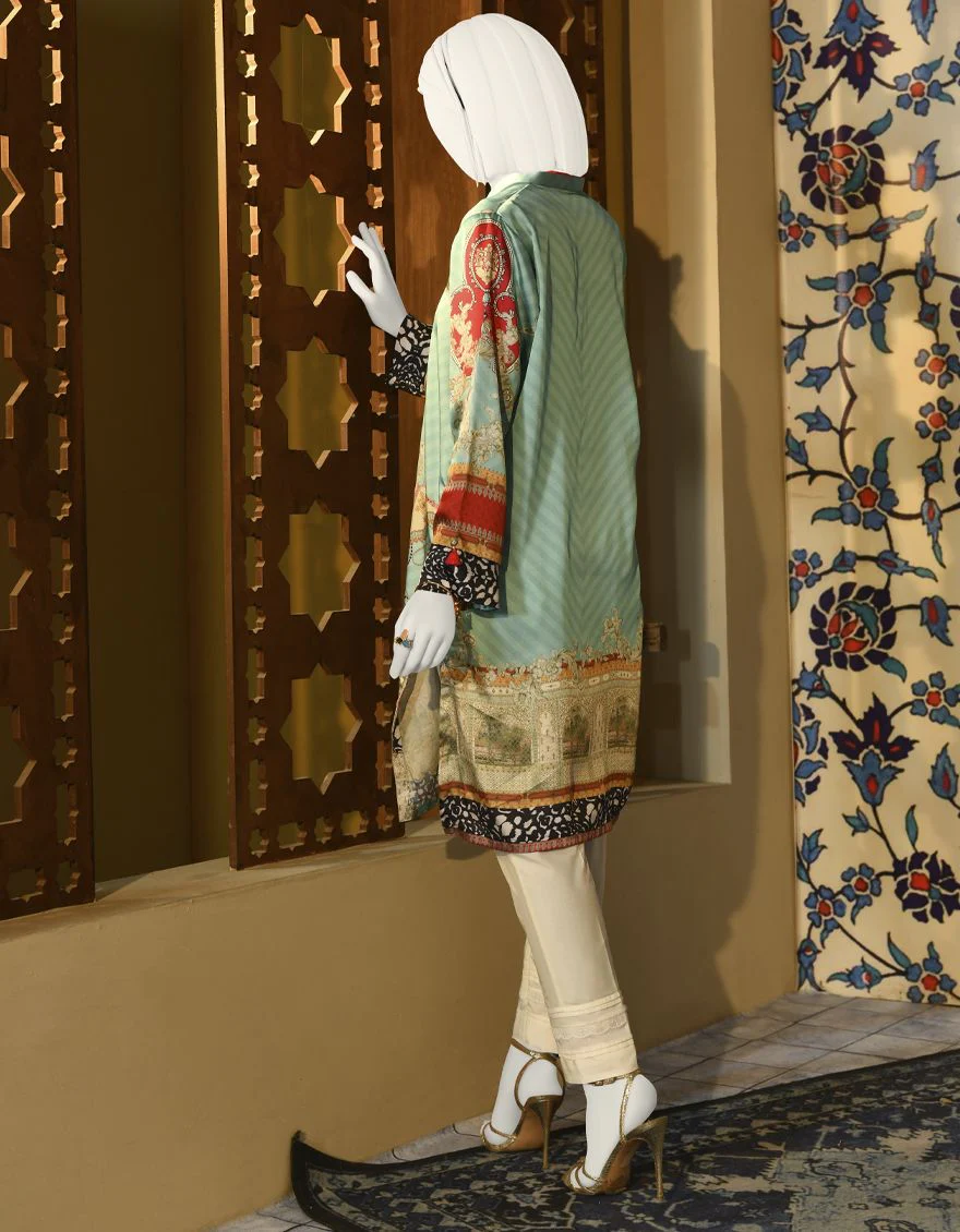 SKY BLUE KURTI | JJLK-S-JPWK-US-22-696 FB/KAIRA - Image 2