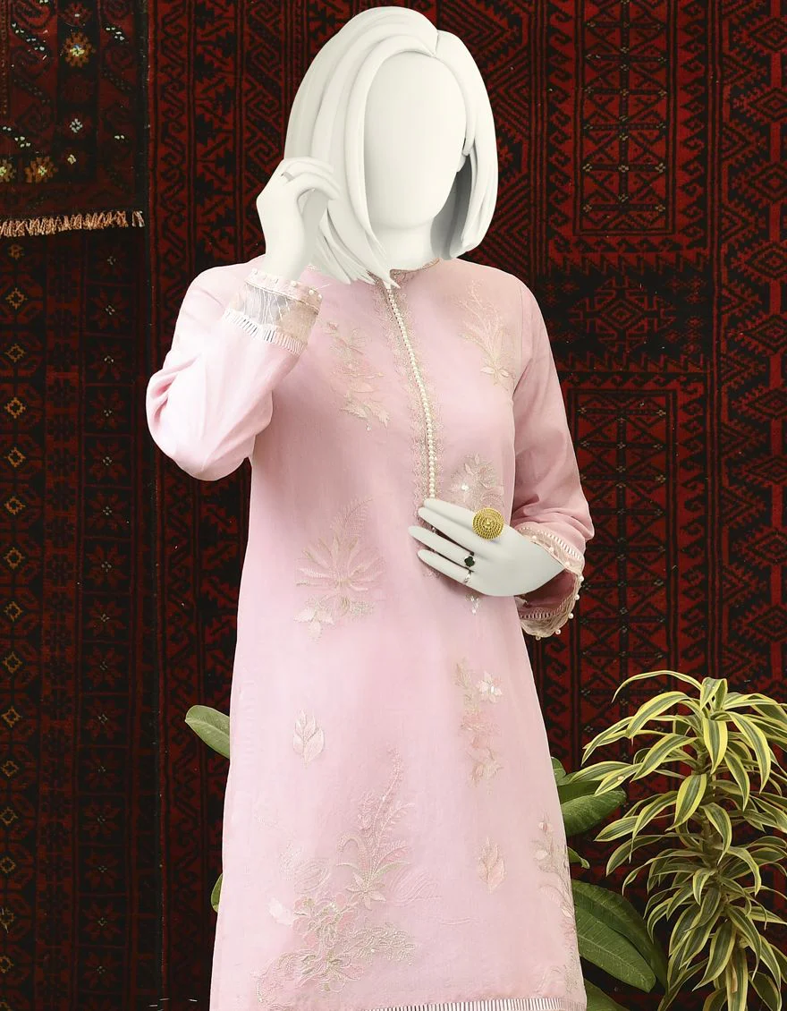PINK COTTON KURTI | JJLK-S-JPWK-US-22-708 FB/FF-075 - Image 2