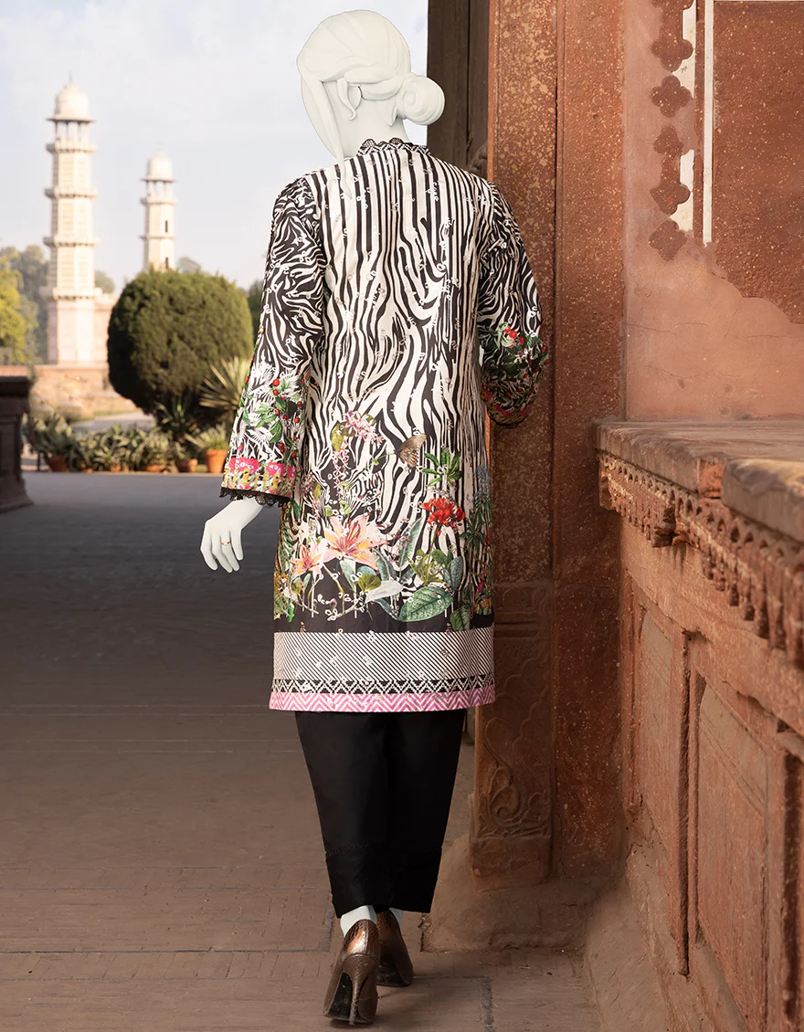 BLACK CAMBRIC KURTI | JJLK-S-JPWK-US-22-715 FB/ZEBRA - Image 2