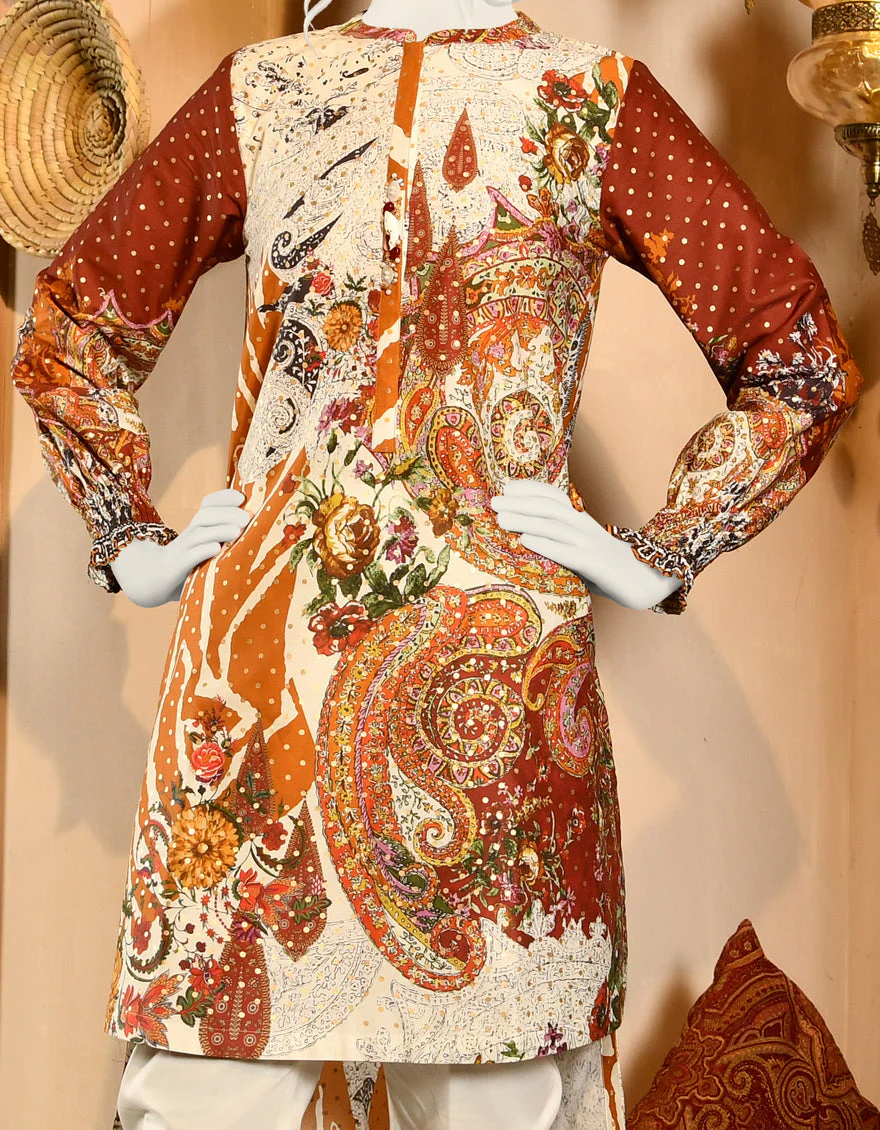 CHROME CAMBRIC KURTI | JJLK-S-JPWK-US-22-716 FB/PARSIAN DREAM - Image 3