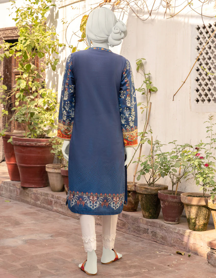 BLUE LAWN KURTI | JJLK-S-JPWK-US-22-736 FB/CHINERA - Image 2