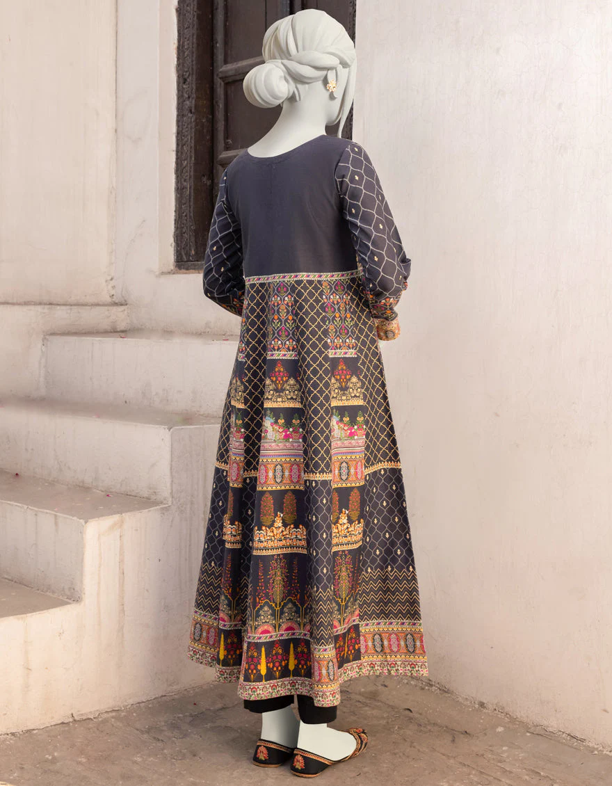 BLACK CAMBRIC KURTI | JJLK-S-JPWK-US-22-739 FB/RAVEN - Image 2