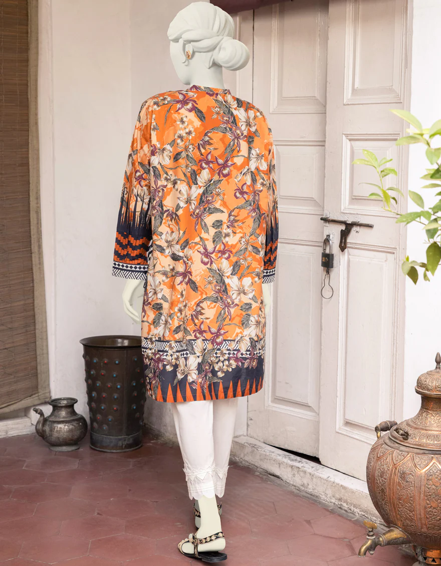 RUST CAMBRIC KURTI | JJLK-S-JPWK-US-22-741 FB/FOREST - Image 2