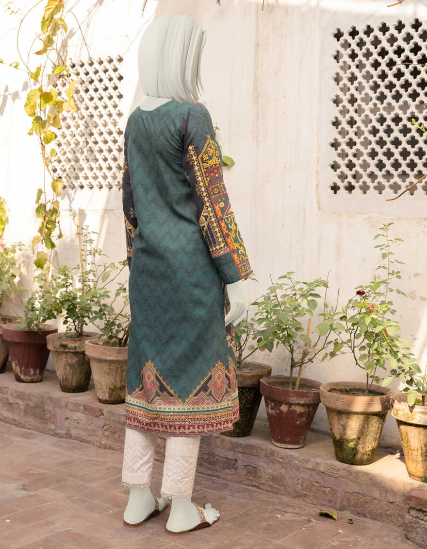 GREEN DOBBY NET KURTI | JJLK-S-JPWK-US-22-745 FB/CIARA - Image 2