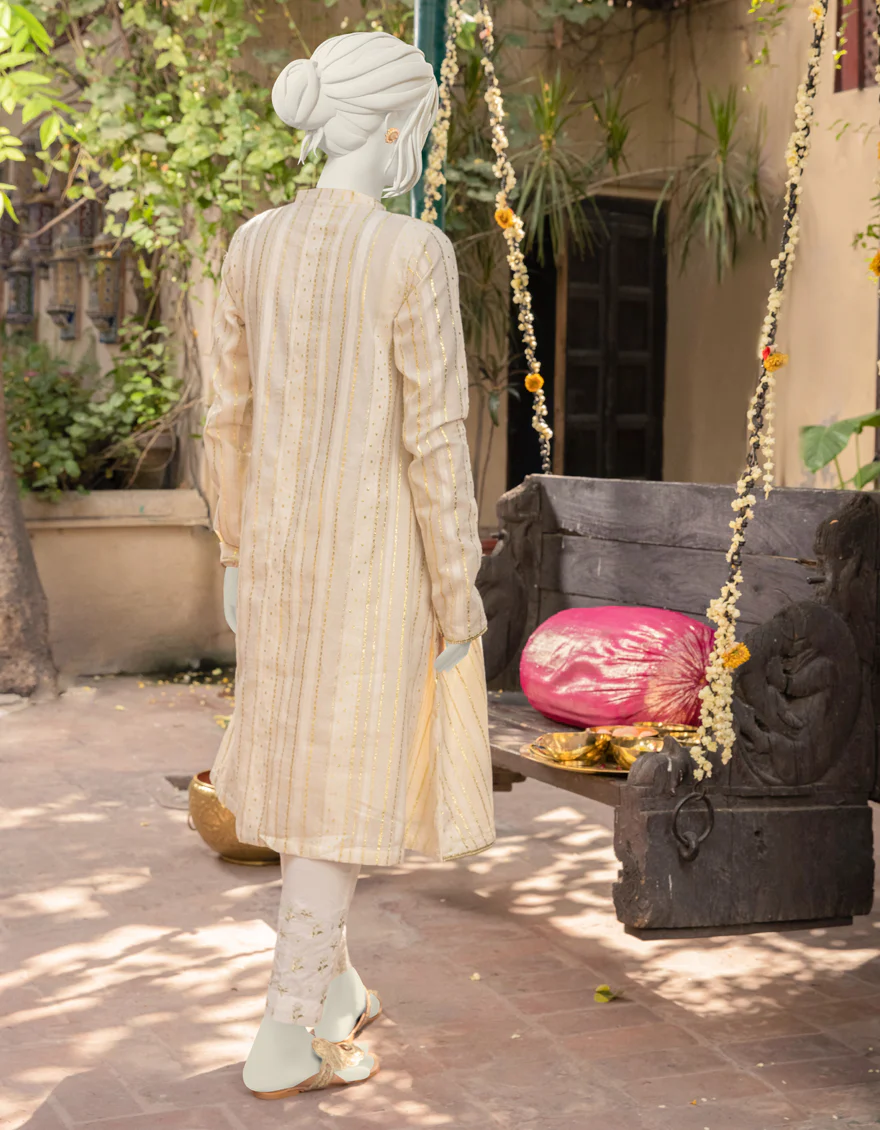 OFF WHITE COTTON KURTI | JJLK-S-JPWK-US-22-747 FB/FF-466 - Image 2