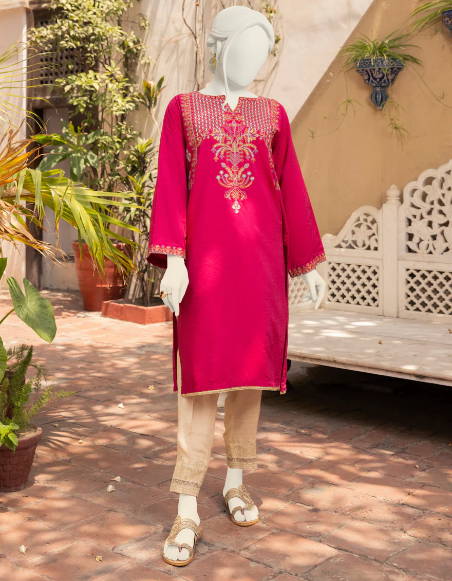 PINK SILK KURTI | JJLK-S-JPWK-US-22-774 FB/FF-060