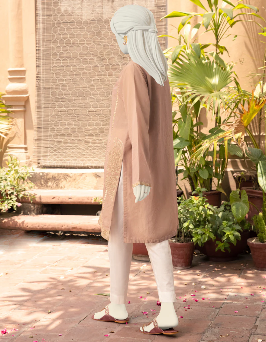 COFFEE SILK KURTI | JJLK-S-JPWK-US-22-775 FB/FF-060 - Image 2