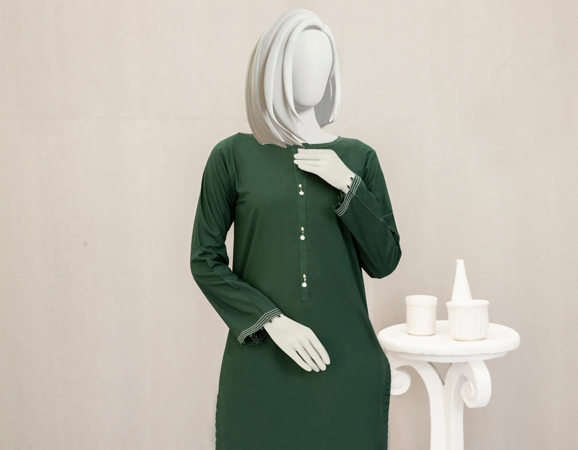 GREEN LAWN KURTI | JJLK-S-JPWK-US-22-797 FB/RFD - Image 3