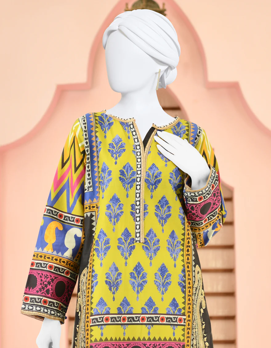 BLACK CAMBRIC KURTI | JJLK-S-JPWK-US-23-882 FB/MELODIC (23-2151) - Image 3