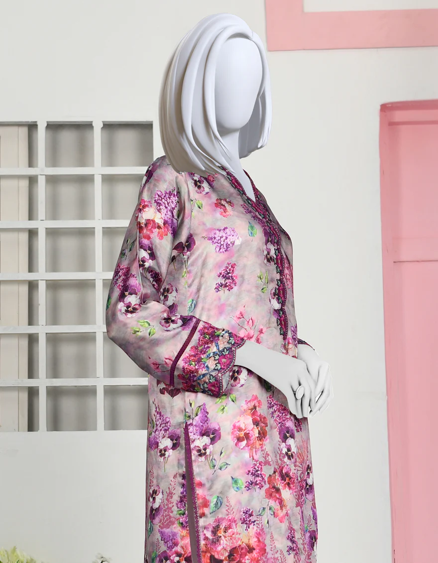 PURPLE SILK KURTI | JJLK-S-JPWK-US-23-892 FB/LILAC - Image 4