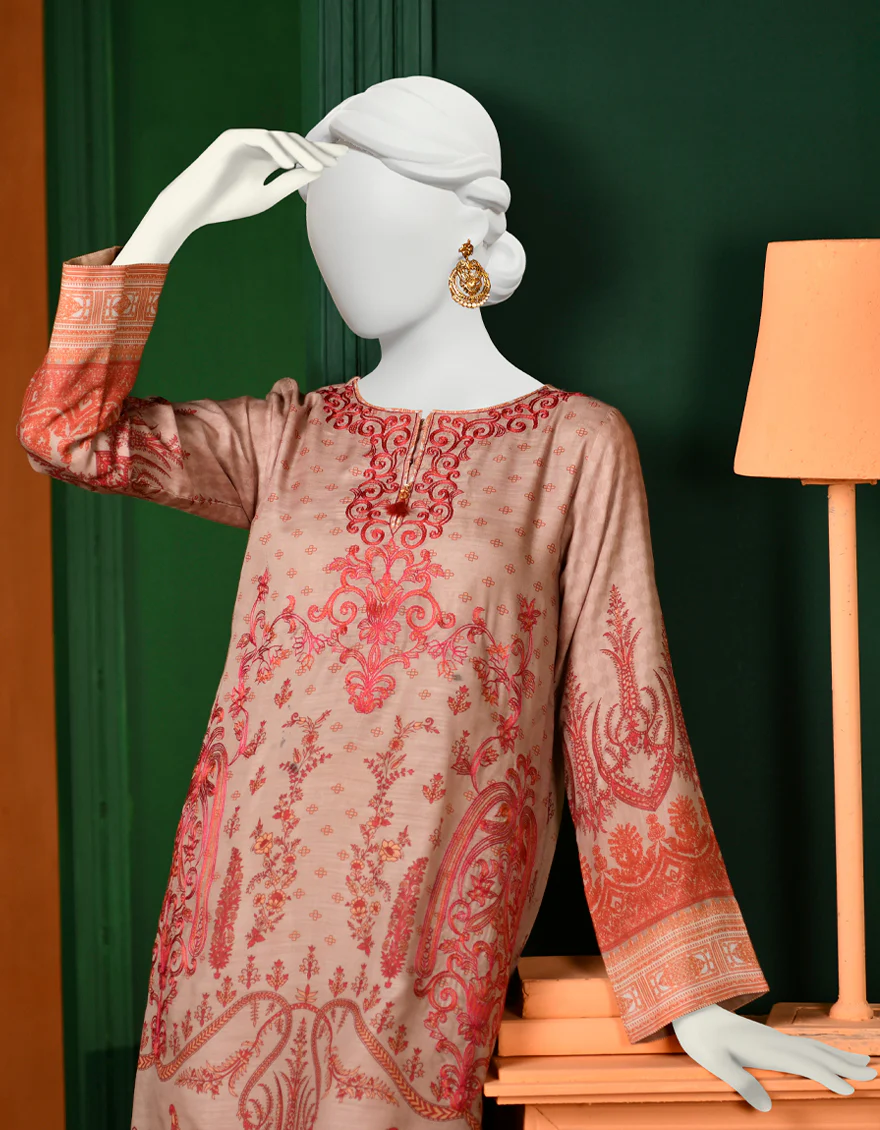 BROWN SLUB KURTI | JJLK-S-JPWK-US-23-962 FB/ALIF - Image 3