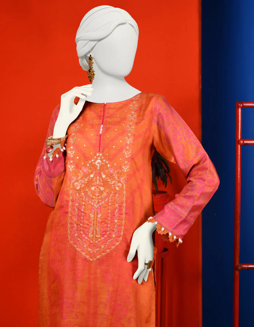 ORANGE KURTI | JJLK-S-JPWK-US-23-965 FB/JT-946 - Image 3