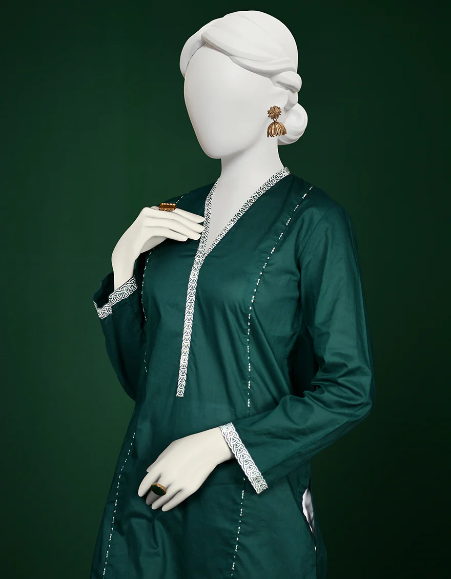 GREEN LAWN KURTI | JJLK-S-JPWK-US-23-967 FB/JQ-905 - Image 2
