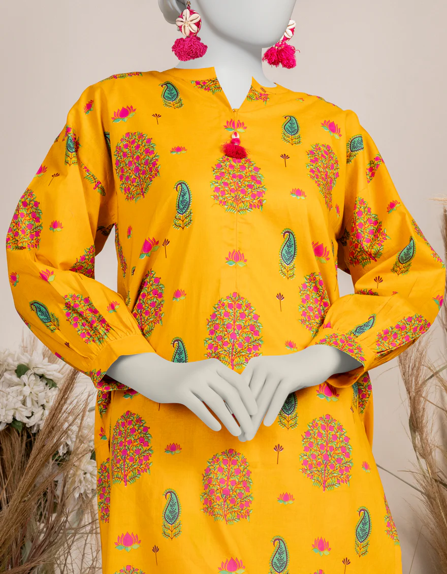 YELLOW LIMINAL KURTI | JJLK-S-JPWS-24-3000 FB/ESSENTIALS-25 - Image 2