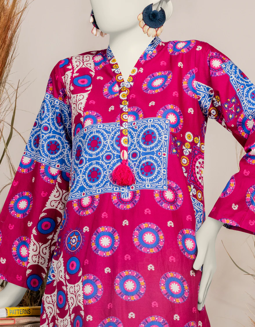 PINK LIMINAL KURTI | JJLK-S-JPWS-24-3008 FB/ESSENTIALS-33 - Image 2