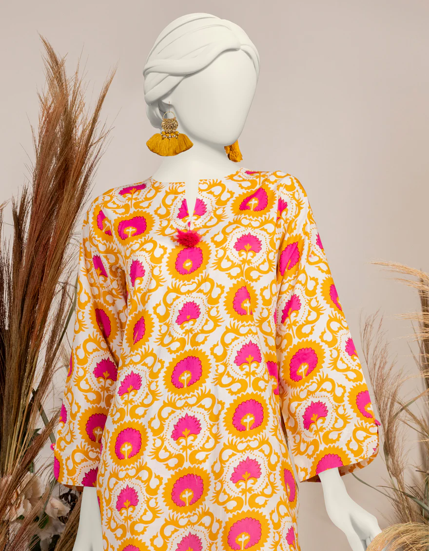 YELLOW LIMINAL KURTI | JJLK-S-JPWS-24-3009 FB/ESSENTIALS-34 - Image 2