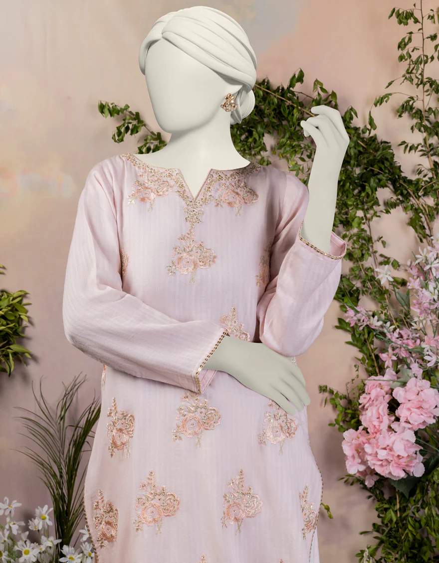ORANGE TEXTURED KURTI | JJLK-S-JPWS-24-3029 FB/PEARL-3 - Image 3